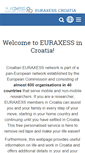 Mobile Screenshot of euraxess.hr
